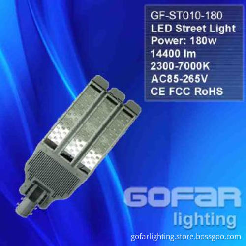 IP66 LED Street Light with Epistar Chip 180w 3 years warraty